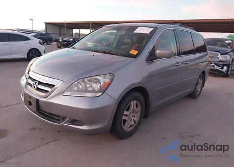 2007 Honda Odyssey Ex-L z USA, uszkodzony, nr VIN 5FNRL38797B108291